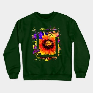 Mexican Blanket Wildflower Crewneck Sweatshirt